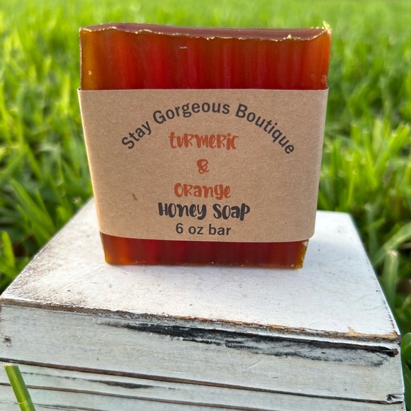 Turmeric and Orange Honey Soap - Picture 2 of 7